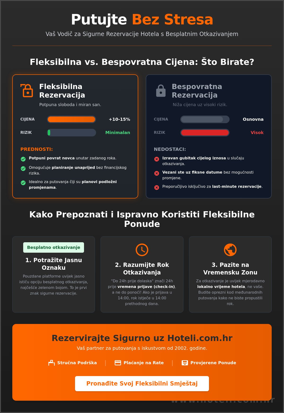 Hoteli s besplatnim otkazivanjem